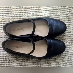 Everlane leather Mary Jane ballet flats